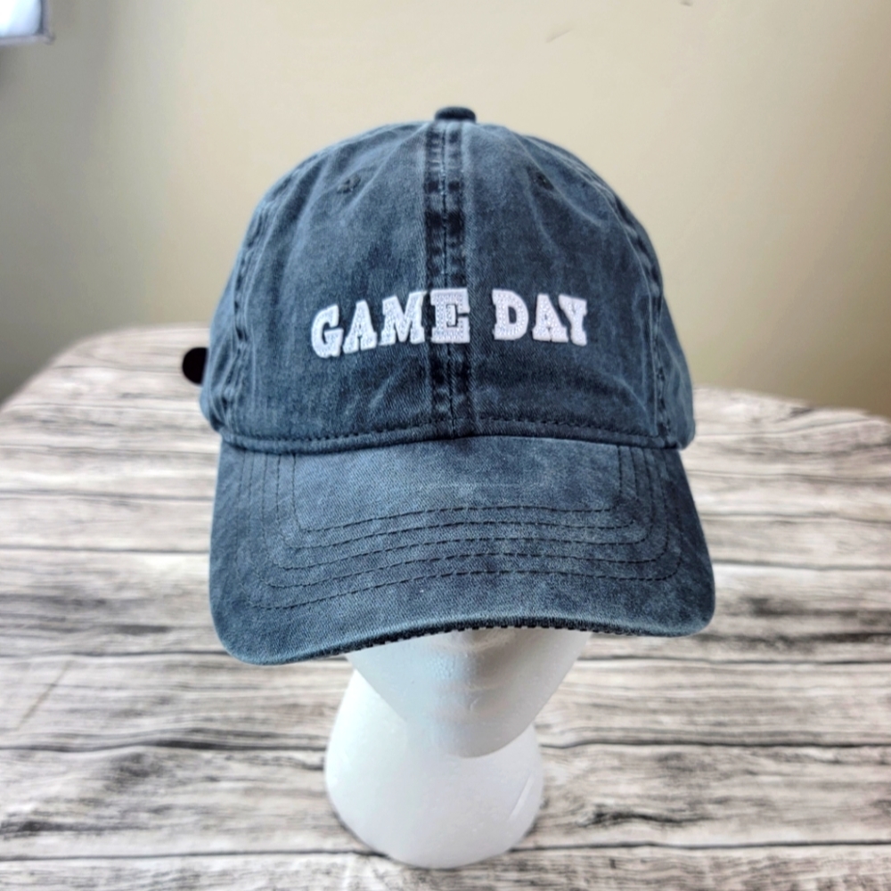 GAME DAY Denim Baseball Hat